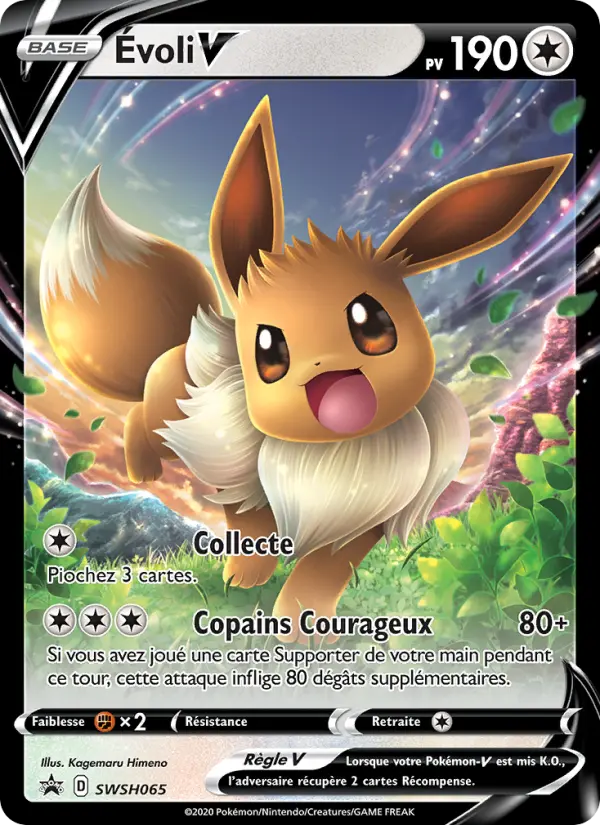 Évoli V — Carte Pokémon SWSH065 Promo SWSH