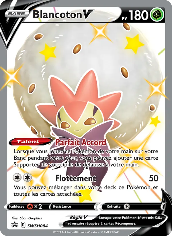 Blancoton V — Carte Pokémon SWSH084 Promo SWSH