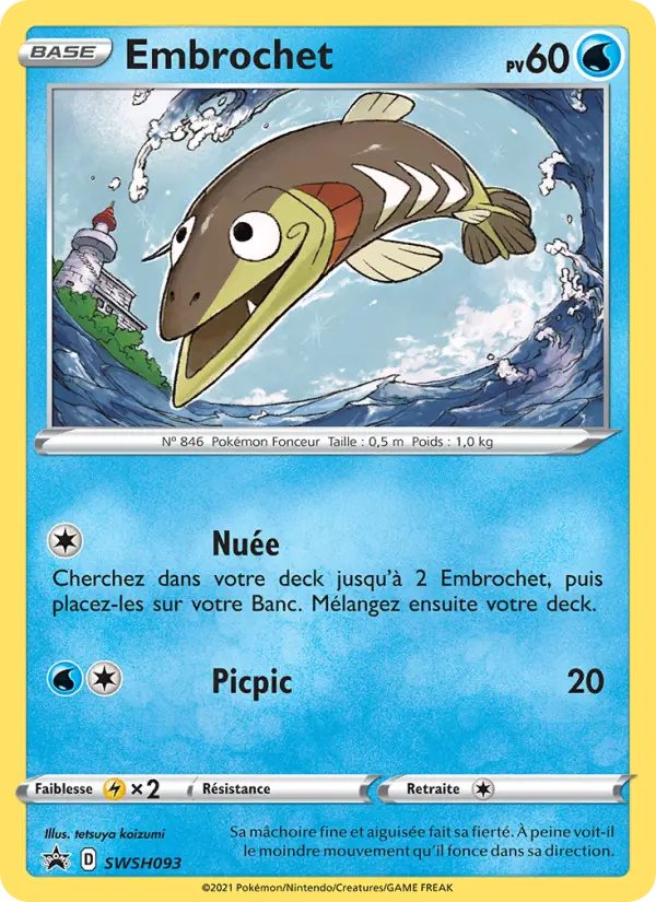Embrochet — Carte Pokémon SWSH093 Promo SWSH
