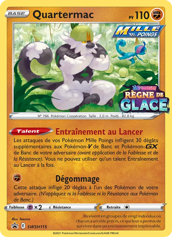 Quartermac — Carte Pokémon SWSH115 Promo SWSH