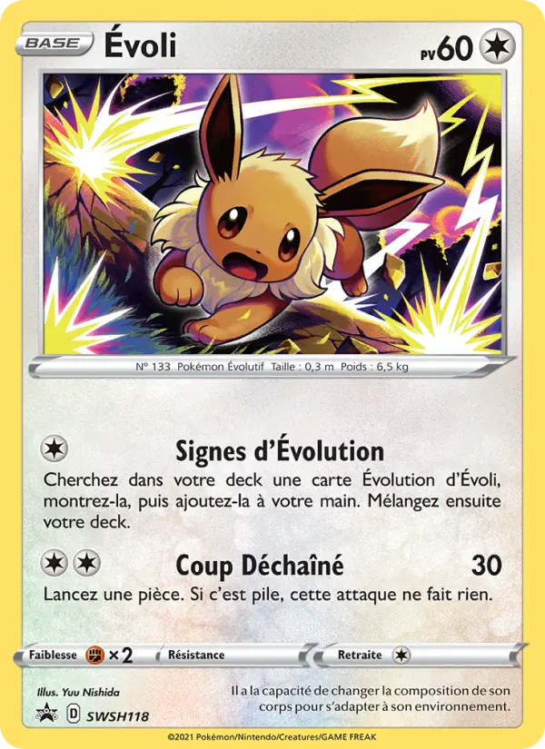 Évoli — Carte Pokémon SWSH118 Promo SWSH