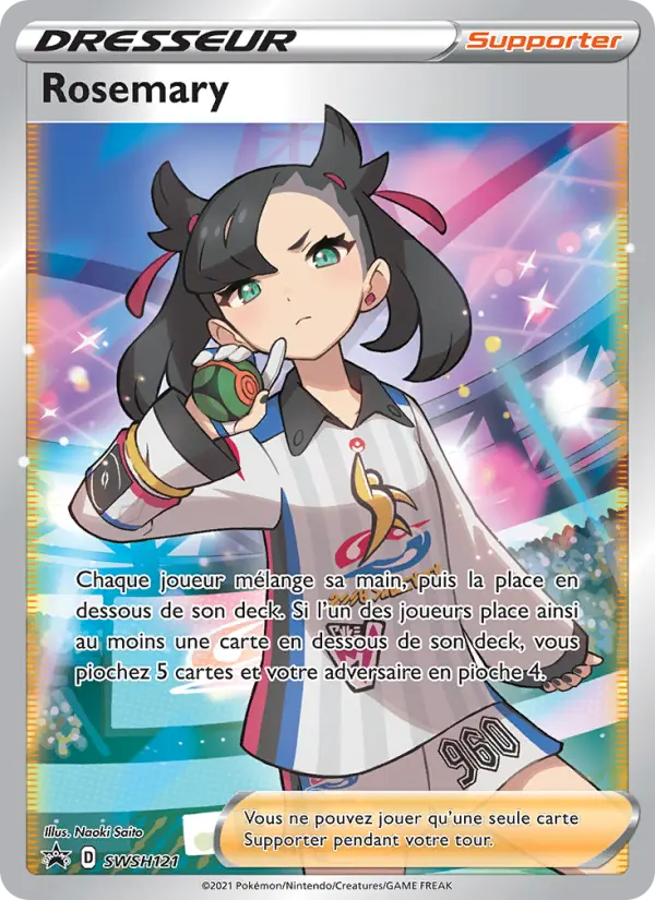 Rosemary — Carte Pokémon SWSH121 Promo SWSH