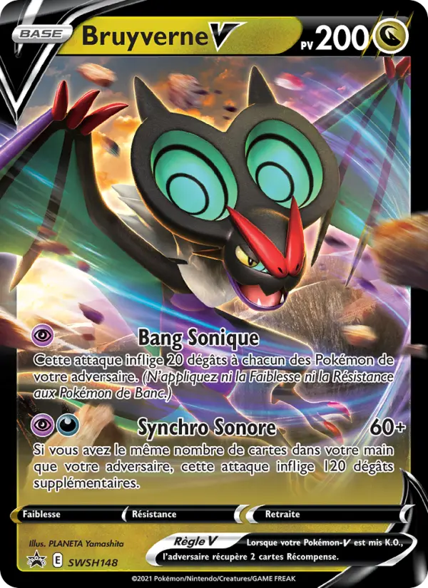 Bruyverne V — Carte Pokémon SWSH148 Promo SWSH