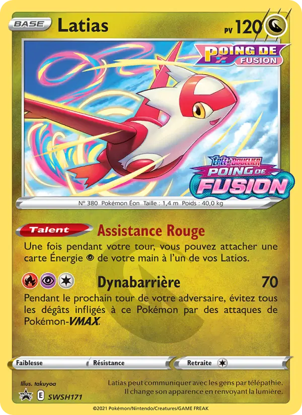 Latias — Carte Pokémon SWSH171 Promo SWSH