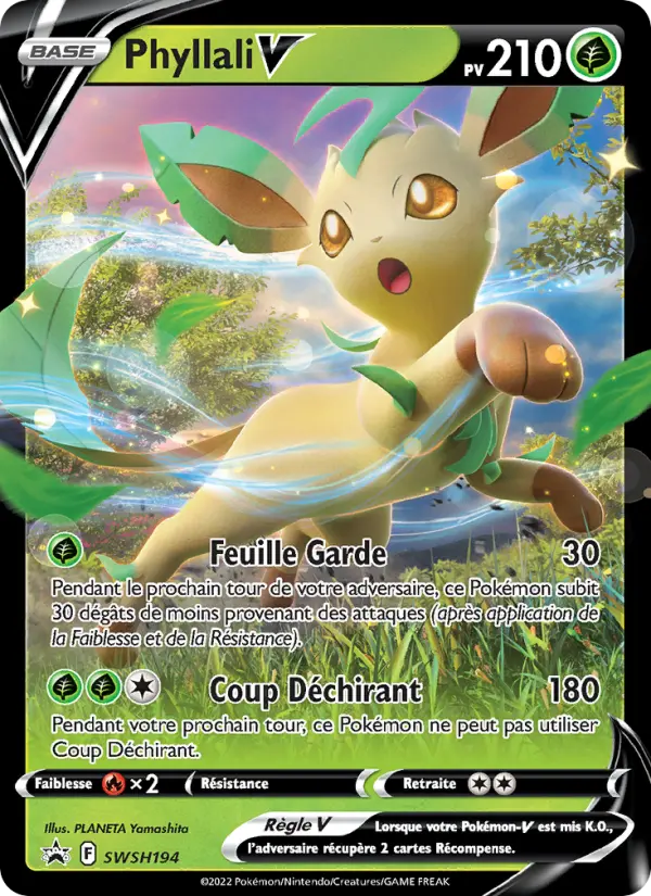 Phyllali V — Carte Pokémon SWSH194 Promo SWSH