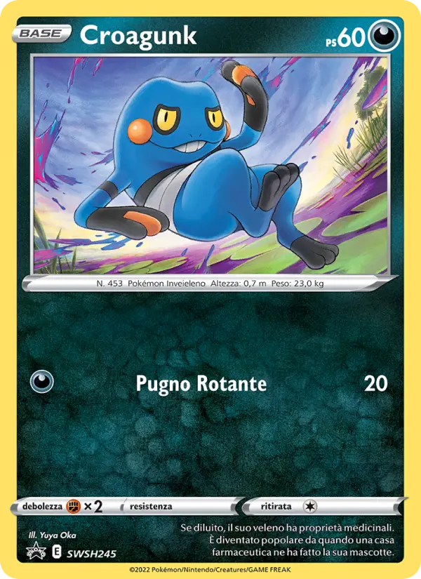 Cradopaud — Carte Pokémon SWSH245 Promo SWSH