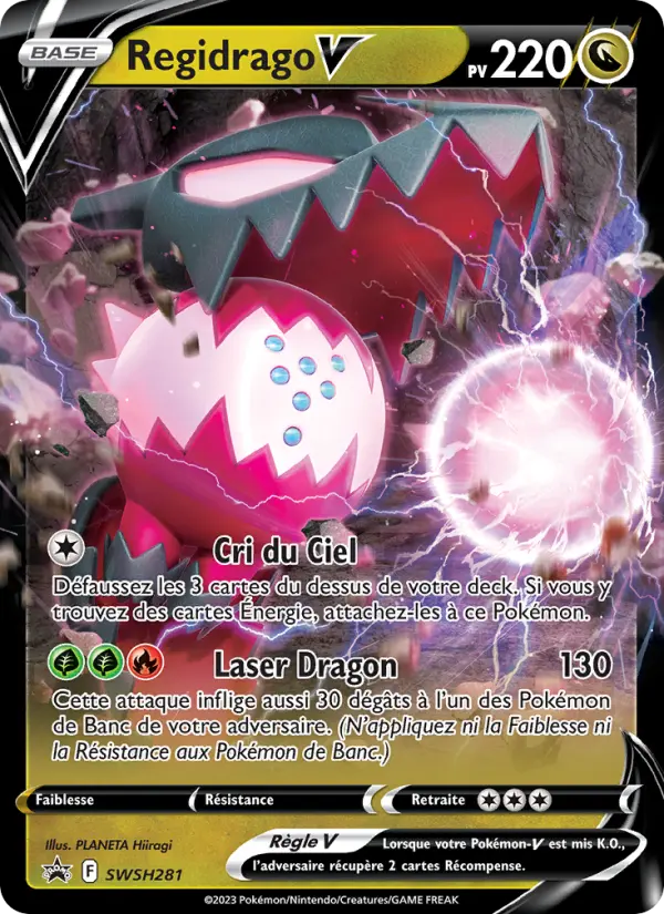 Regidrago V — Carte Pokémon SWSH281 Promo SWSH