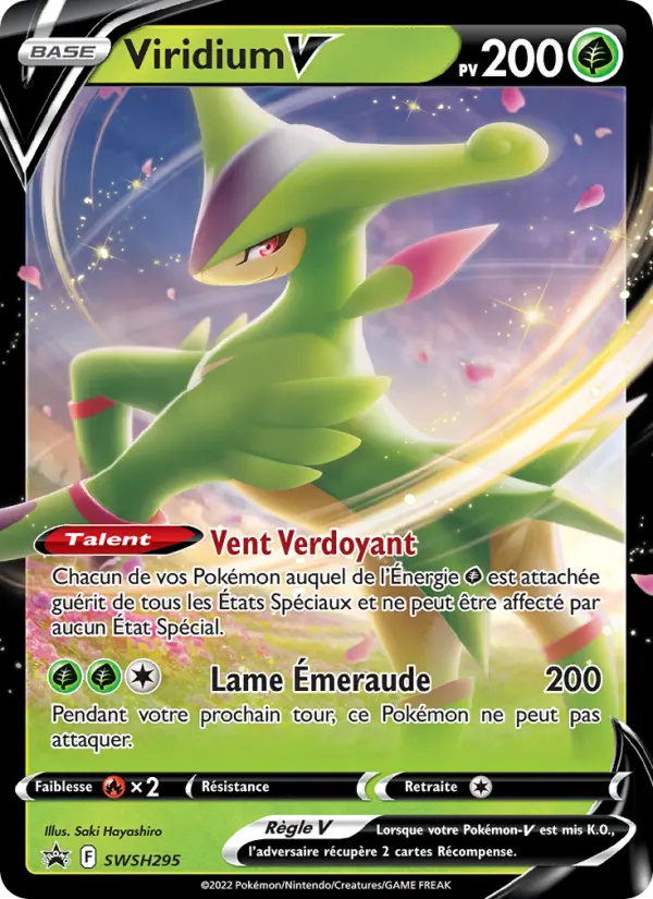 Viridium V — Carte Pokémon SWSH295 Promo SWSH