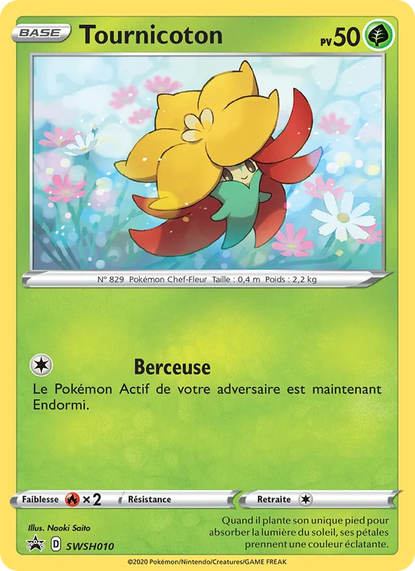 SWSH010/307 - Tournicoton — Carte Pokémon Promo SWSH SWSH010/307