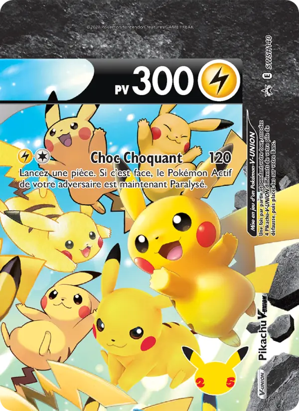 SWSH140 - Pikachu V-UNION