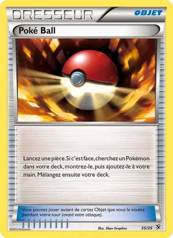 035/039 - Poké Ball — Carte Pokémon Bienvenue à Kalos 35/39