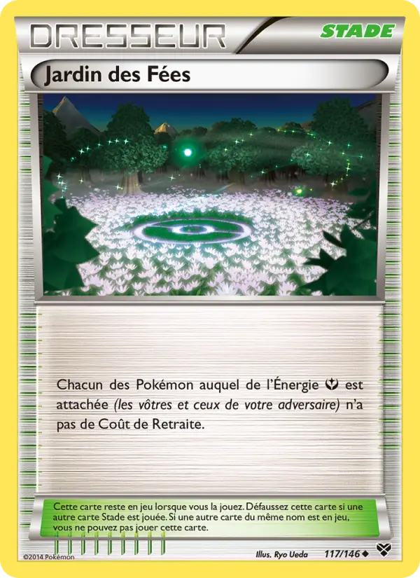 117/146 - Jardin des Fées — Carte Pokémon XY 117/146