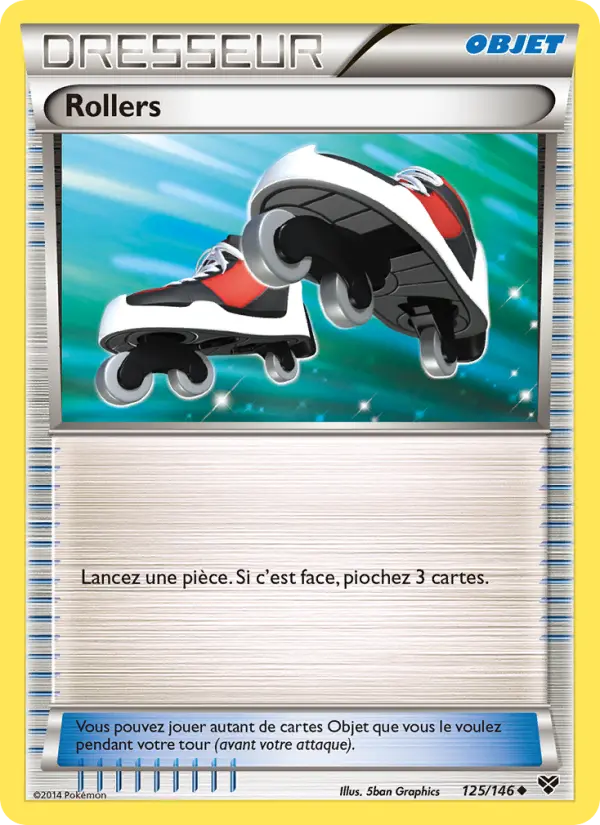 125/146 - Rollers — Carte Pokémon XY 125/146