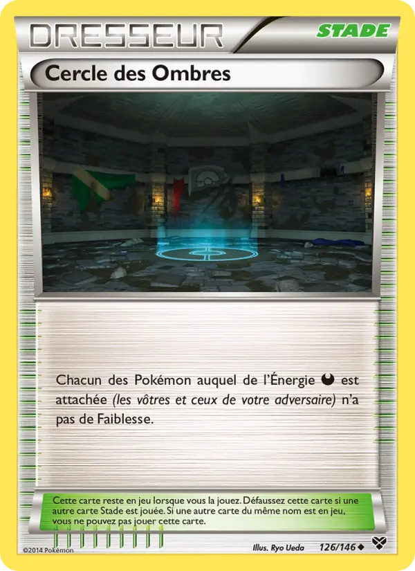 126/146 - Cercle des Ombres — Carte Pokémon XY 126/146