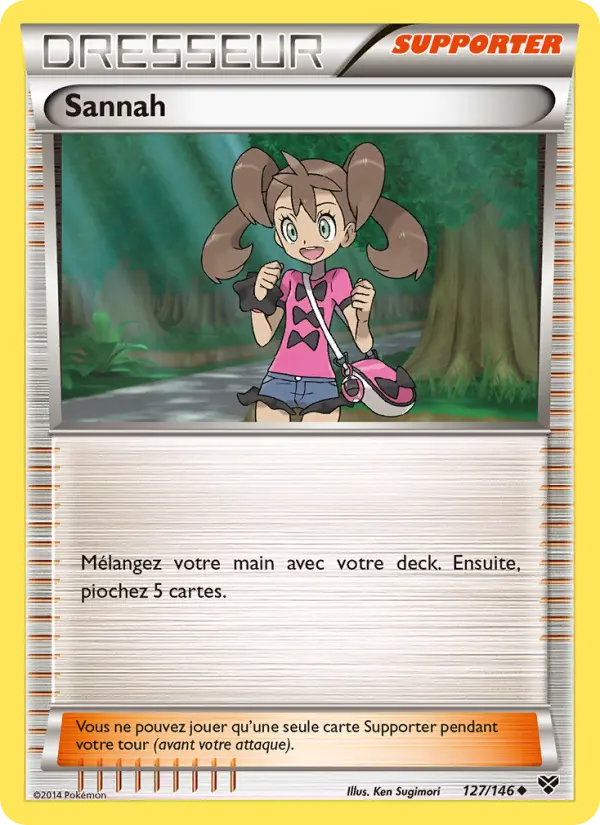 127/146 - Sannah — Carte Pokémon XY 127/146