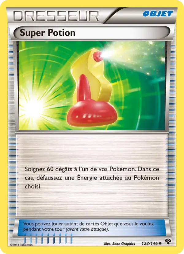 128/146 - Super Potion — Carte Pokémon XY 128/146