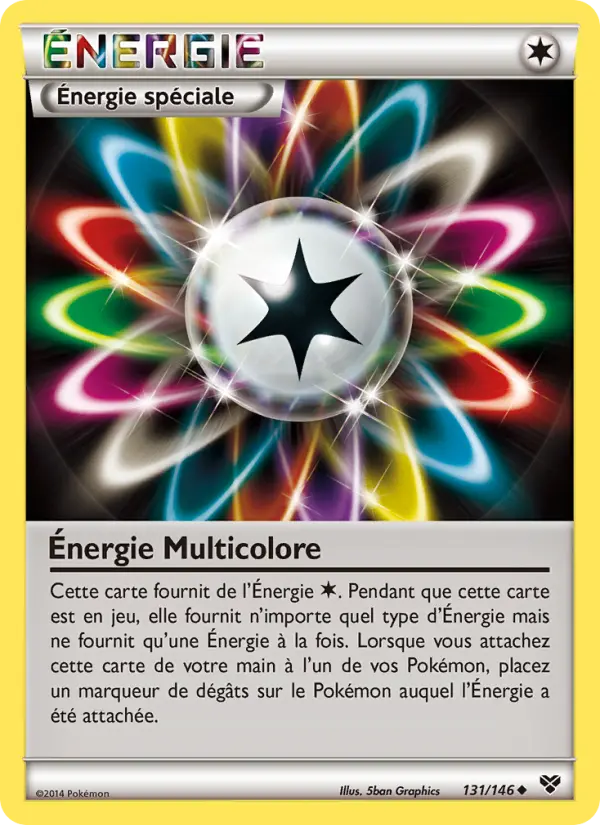 131/146 - Énergie Multicolore — Carte Pokémon XY 131/146