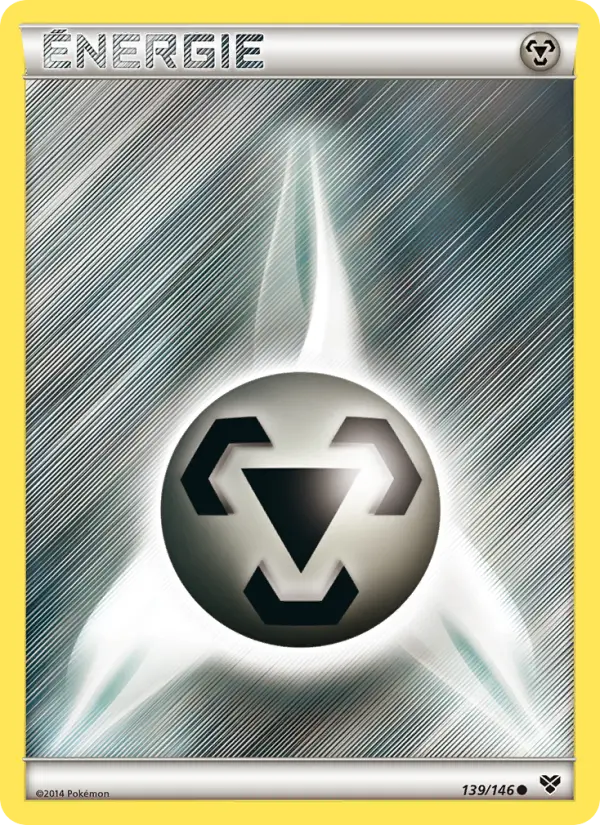 139/146 - Énergie Métal — Carte Pokémon XY 139/146