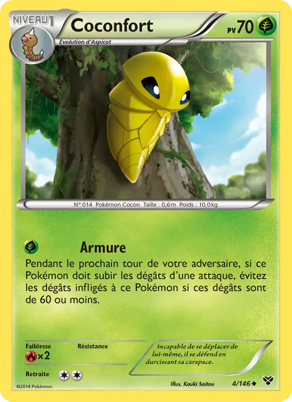 004/146 - Coconfort — Carte Pokémon XY 4/146