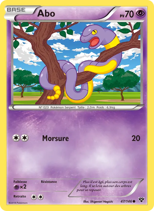 Abo — Carte Pokémon 47 XY