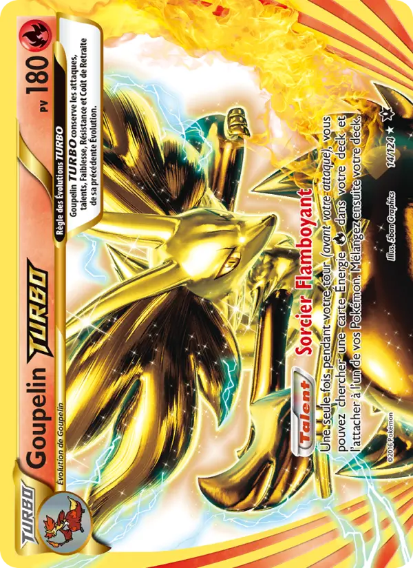 Goupelin TURBO — Carte Pokémon 14 Impact des Destins