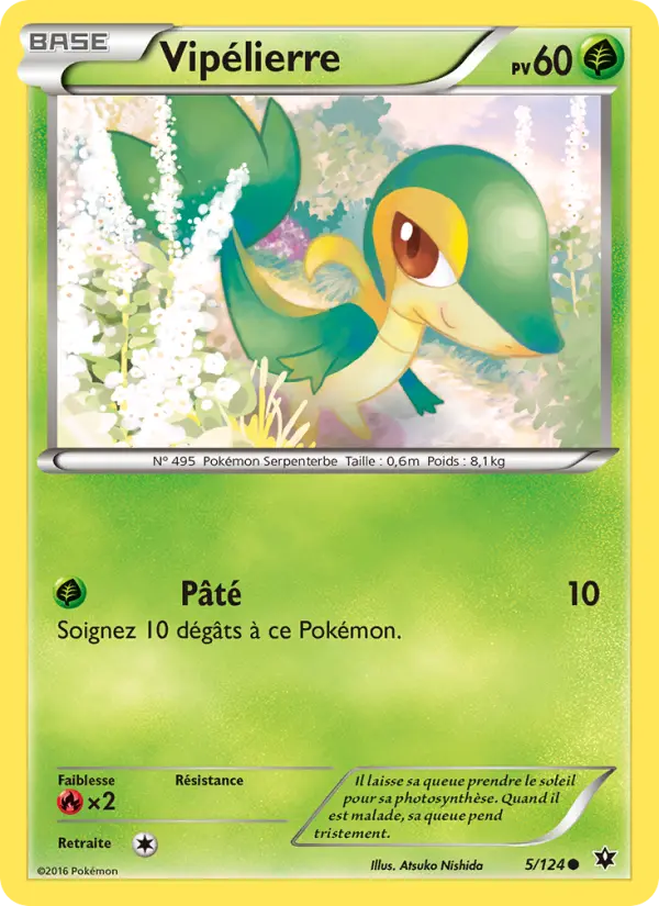 005/124 - Vipélierre — Carte Pokémon Impact des Destins 5/124