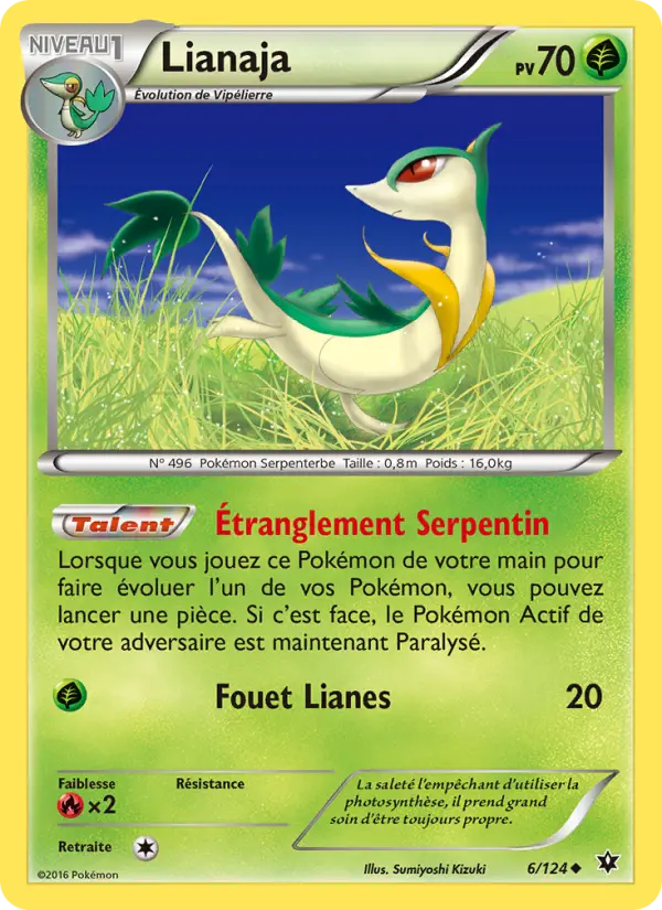 Lianaja — Carte Pokémon 6 Impact des Destins
