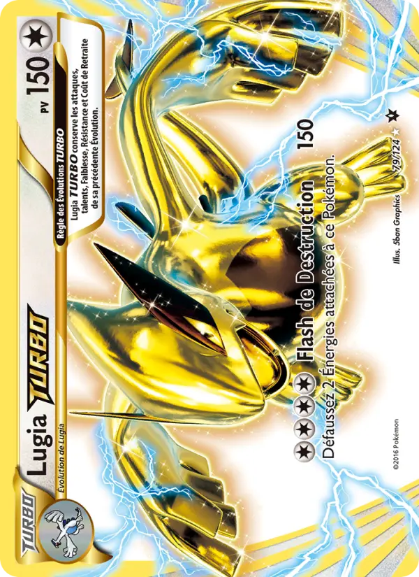 Lugia TURBO — Carte Pokémon 79 Impact des Destins