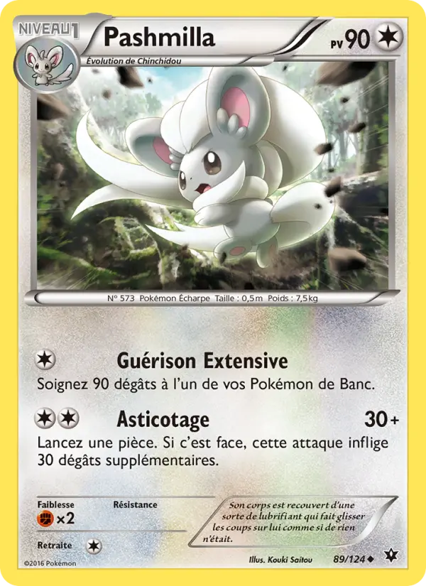 Pashmilla — Carte Pokémon 89 Impact des Destins