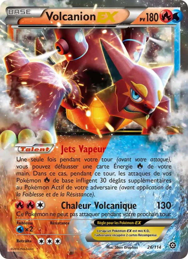 026/114 - Volcanion EX