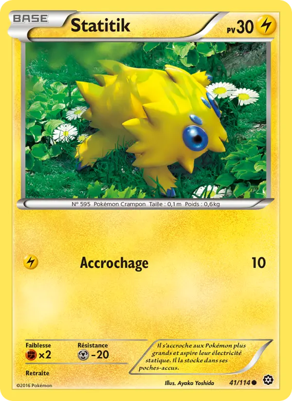 Statitik — Carte Pokémon 41 Offensive Vapeur