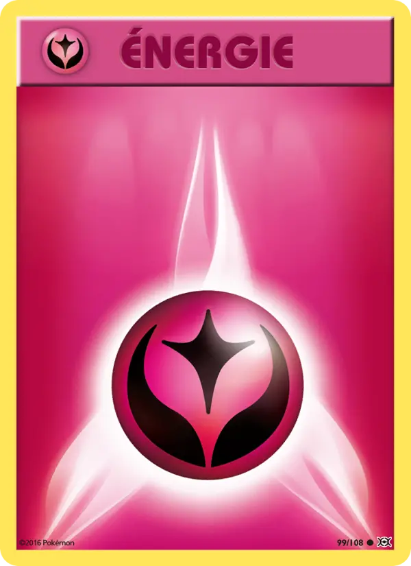 099/108 - Énergie Fée — Carte Pokémon Évolutions 99/108