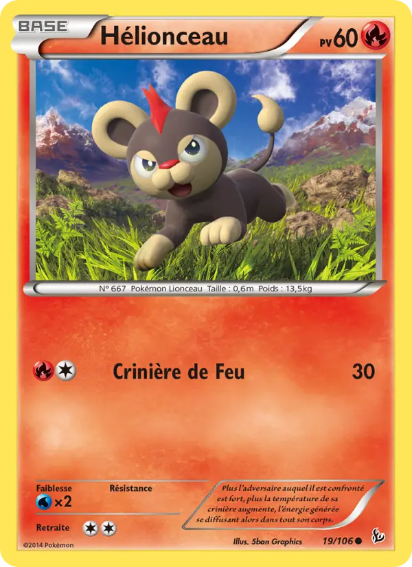 Hélionceau — Carte Pokémon 19 Étincelles