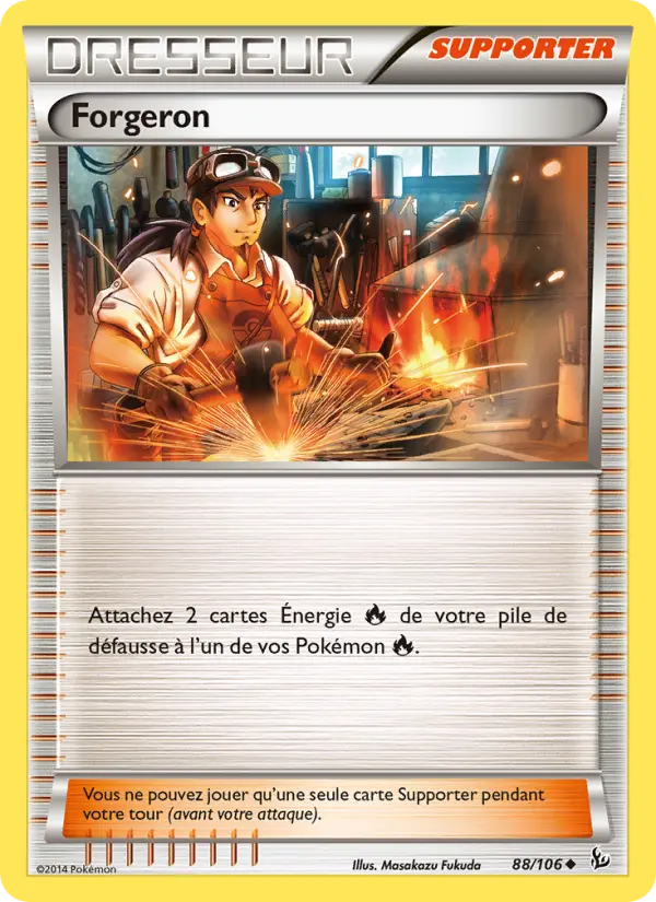 088/106 - Forgeron — Carte Pokémon Étincelles 88/106