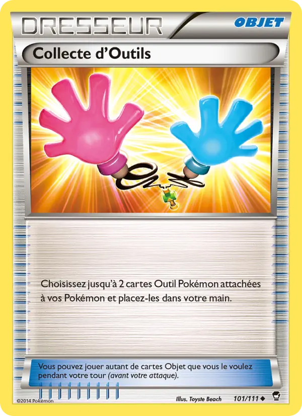 101/111 - Collecte d'Outils — Carte Pokémon Poings Furieux 101/111