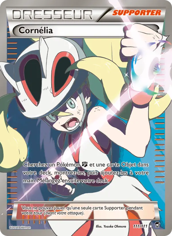 Cornélia — Carte Pokémon 111 Poings Furieux