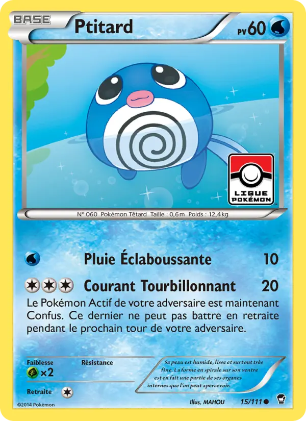 Ptitard — Carte Pokémon 15 Poings Furieux