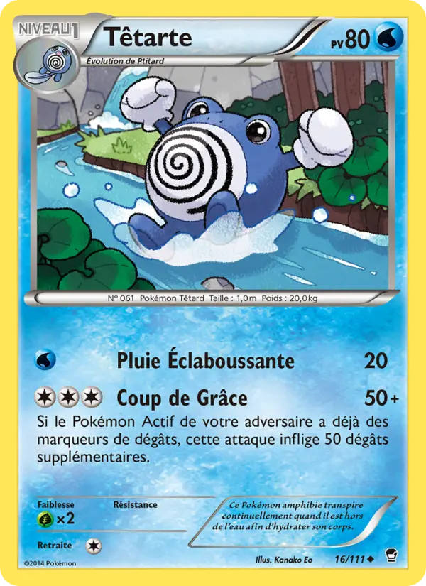 Têtarte — Carte Pokémon 16 Poings Furieux