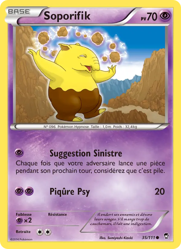 Soporifik — Carte Pokémon 35 Poings Furieux