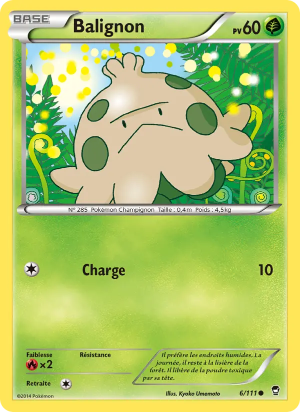 Balignon — Carte Pokémon 6 Poings Furieux
