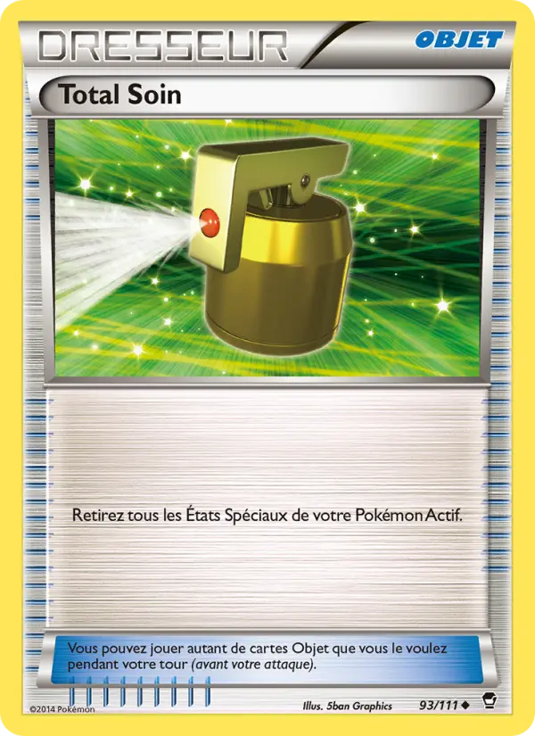 093/111 - Total Soin — Carte Pokémon Poings Furieux 93/111