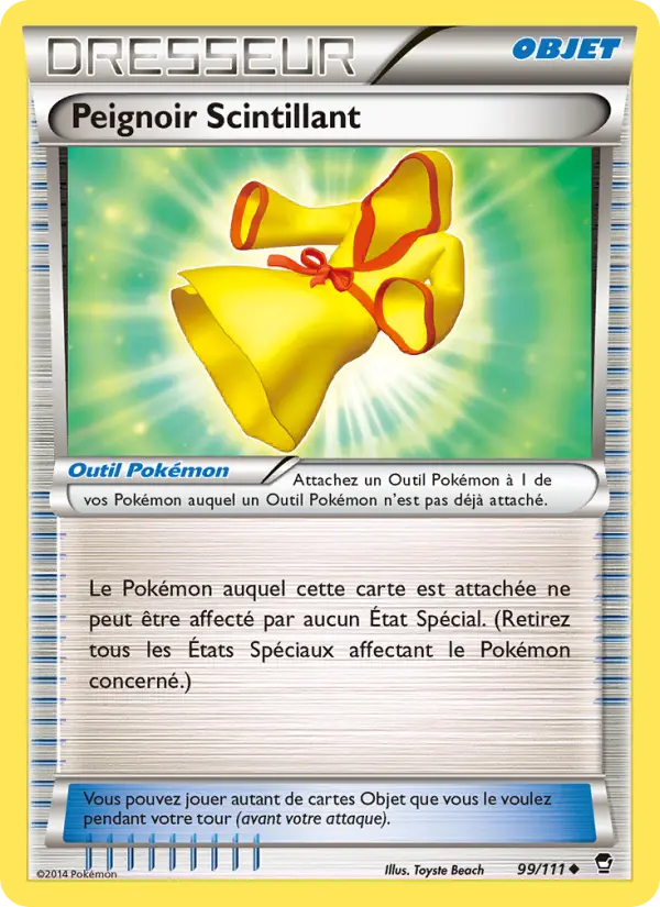 099/111 - Peignoir Scintillant — Carte Pokémon Poings Furieux 99/111