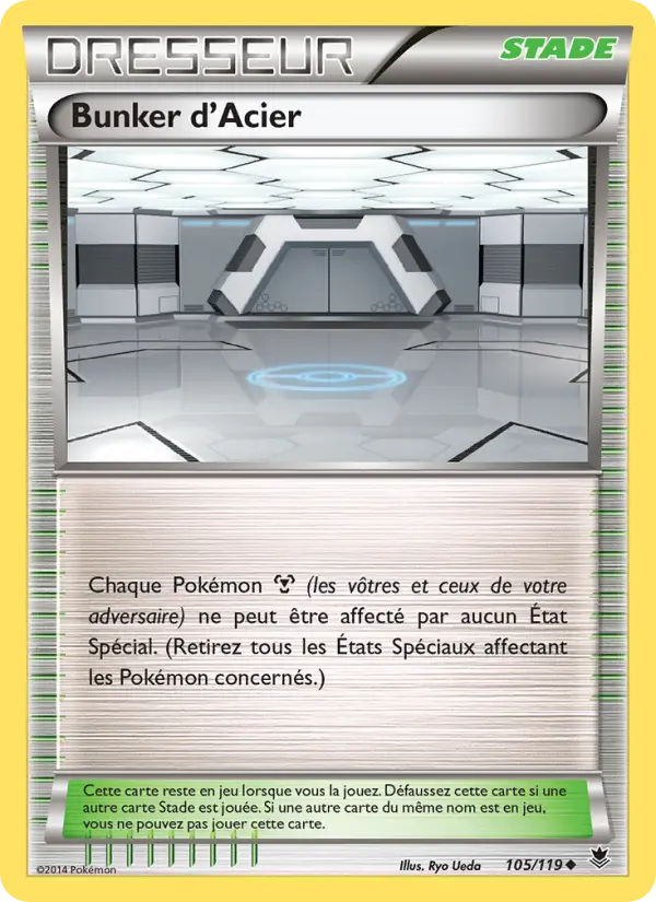 105/119 - Bunker d'Acier — Carte Pokémon Vigueur Spectrale 105/119