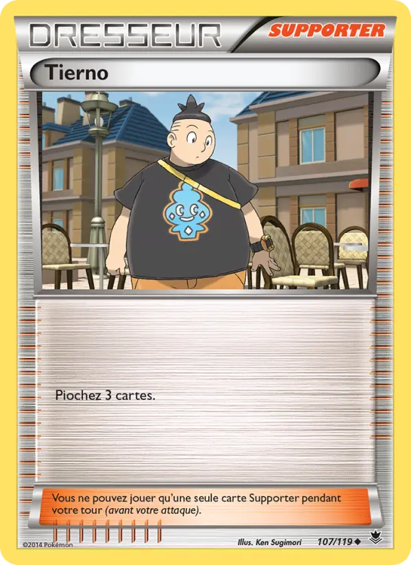 107/119 - Tierno — Carte Pokémon Vigueur Spectrale 107/119