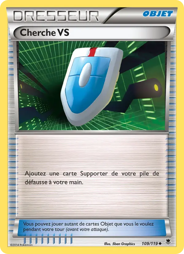 109/119 - Cherche VS — Carte Pokémon Vigueur Spectrale 109/119