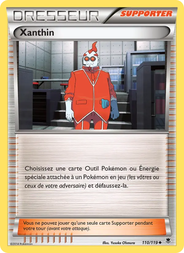 110/119 - Xanthin — Carte Pokémon Vigueur Spectrale 110/119