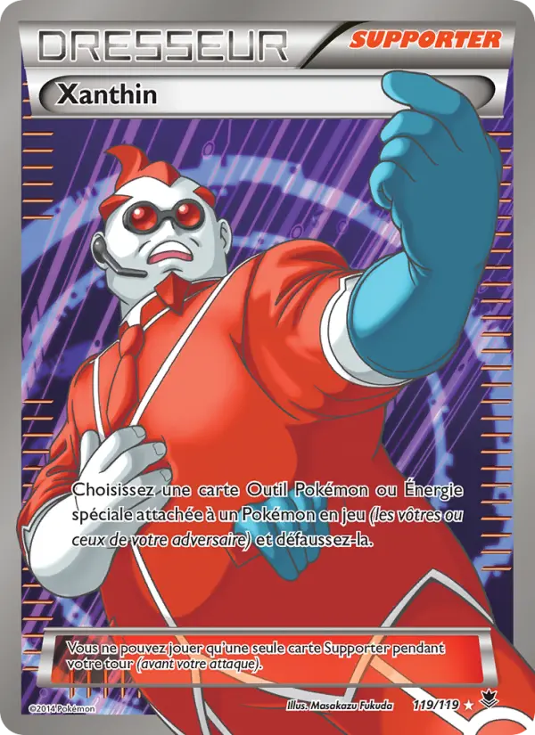 119/119 - Xanthin — Carte Pokémon Vigueur Spectrale 119/119