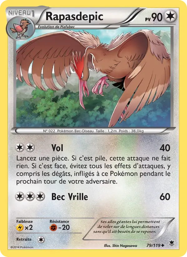 079/119 - Rapasdepic — Carte Pokémon Vigueur Spectrale 79/119