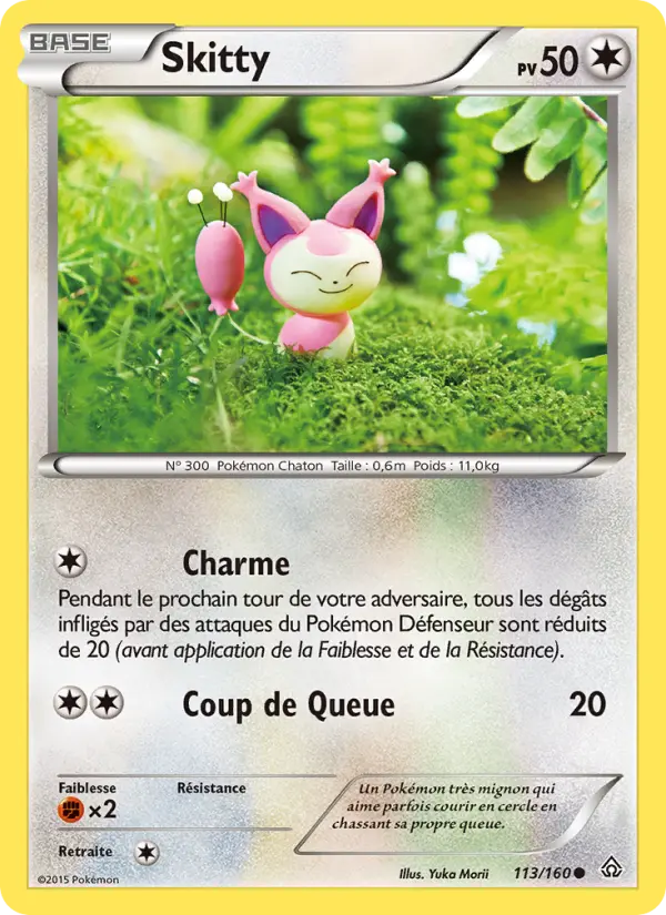 113/160 - Skitty — Carte Pokémon Primo-Choc 113/160