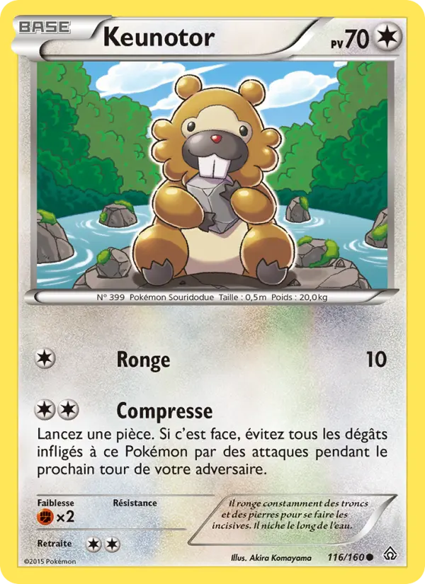 Keunotor — Carte Pokémon 116 Primo-Choc